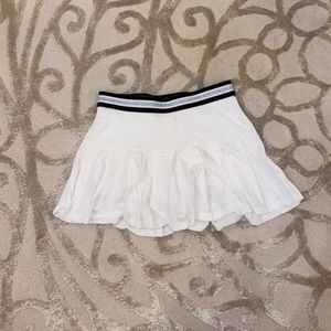 JUSTICE WHITE SPARKLE BAND SQUART